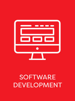 Icona rossa Sviluppo Software bmate